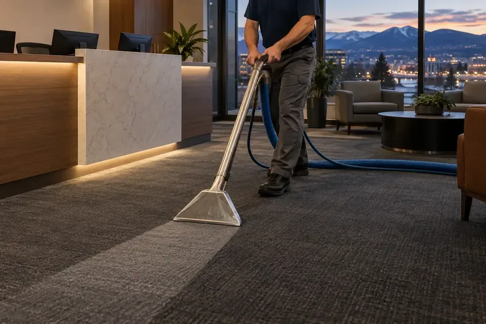 Office Carpet Cleaning in the Missoula area